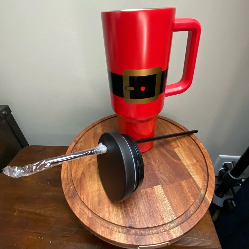 HALLMARK Santa Suit Tumbler